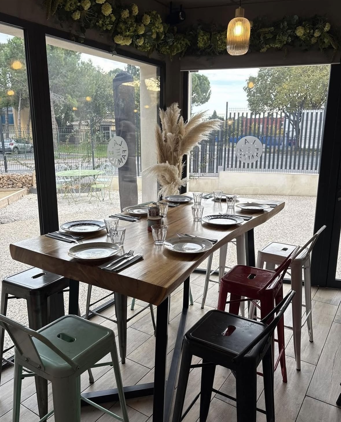 Plat et présentation